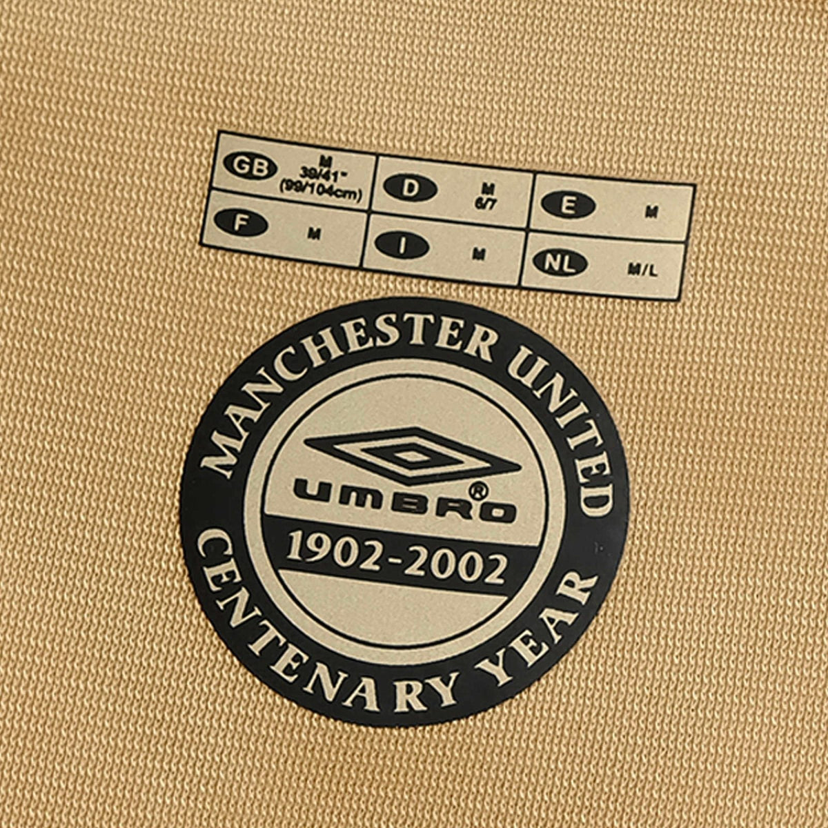 Manchester United 100 Years Edition 01/02 Retro Shirt