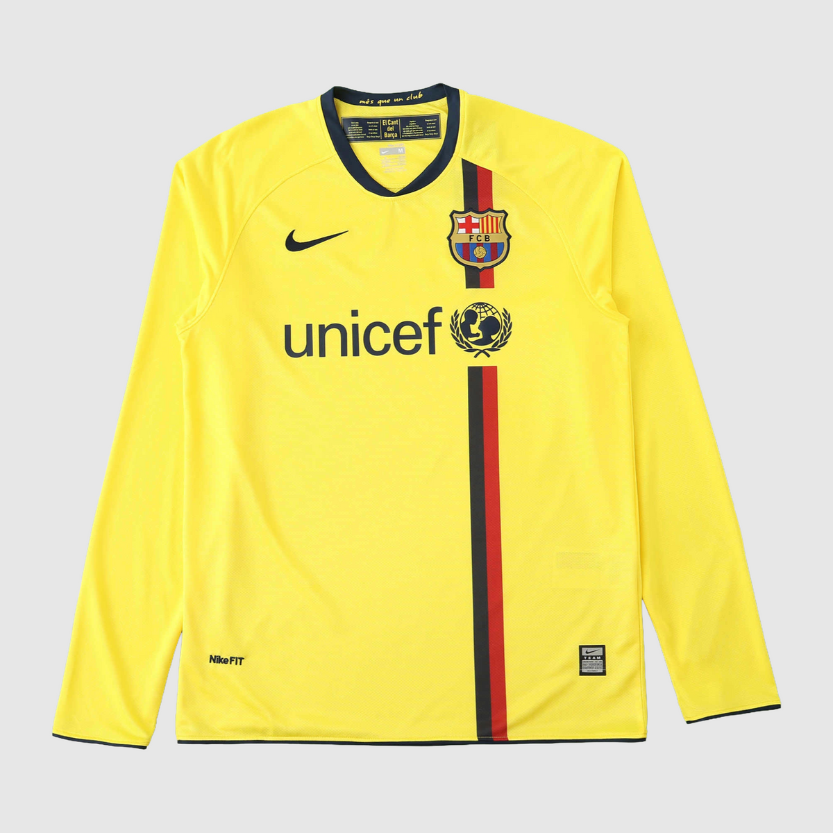 FC Barcelona 2008/09 Away Long Sleeve Shirt