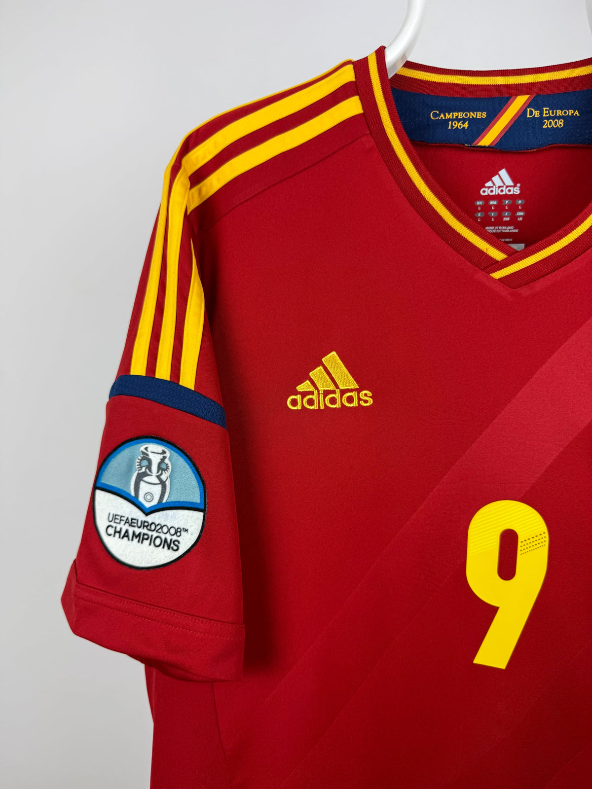 Fernando Torres - Spain 2012 Home Shirt