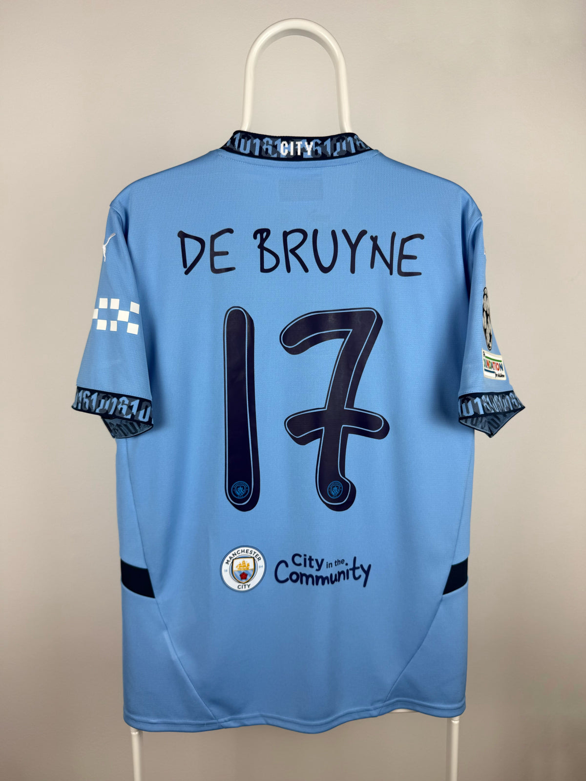 Kevin De Bruyne - Manchester City 2024/25 Home Shirt