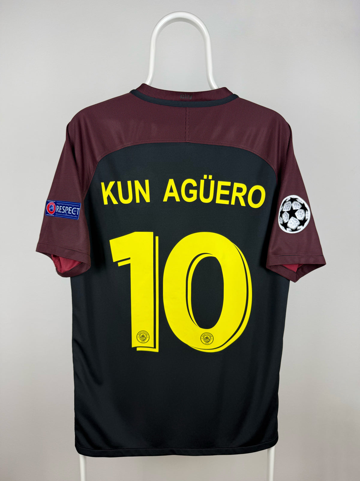 Sergio Aguero - Manchester City 2016/17 Away Shirt