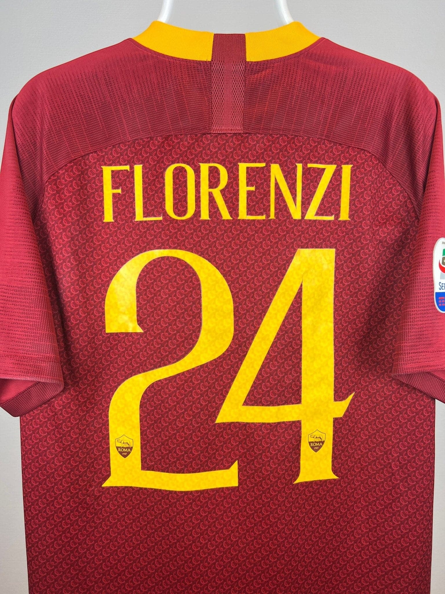 Alessandro Florenzi - Roma 2018/19 home shirt ๐ฎ๐น
