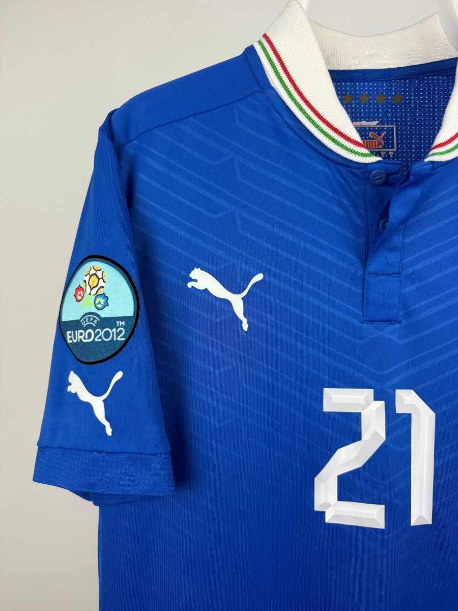 Andrea Pirlo - Italy 2012 home shirt ๐ฎ๐น