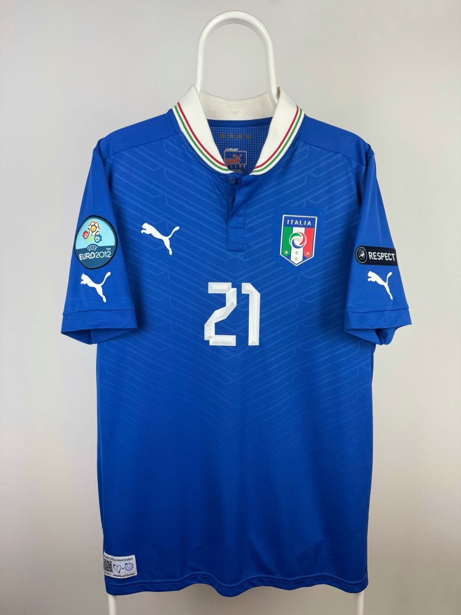Andrea Pirlo - Italy 2012 home shirt ๐ฎ๐น