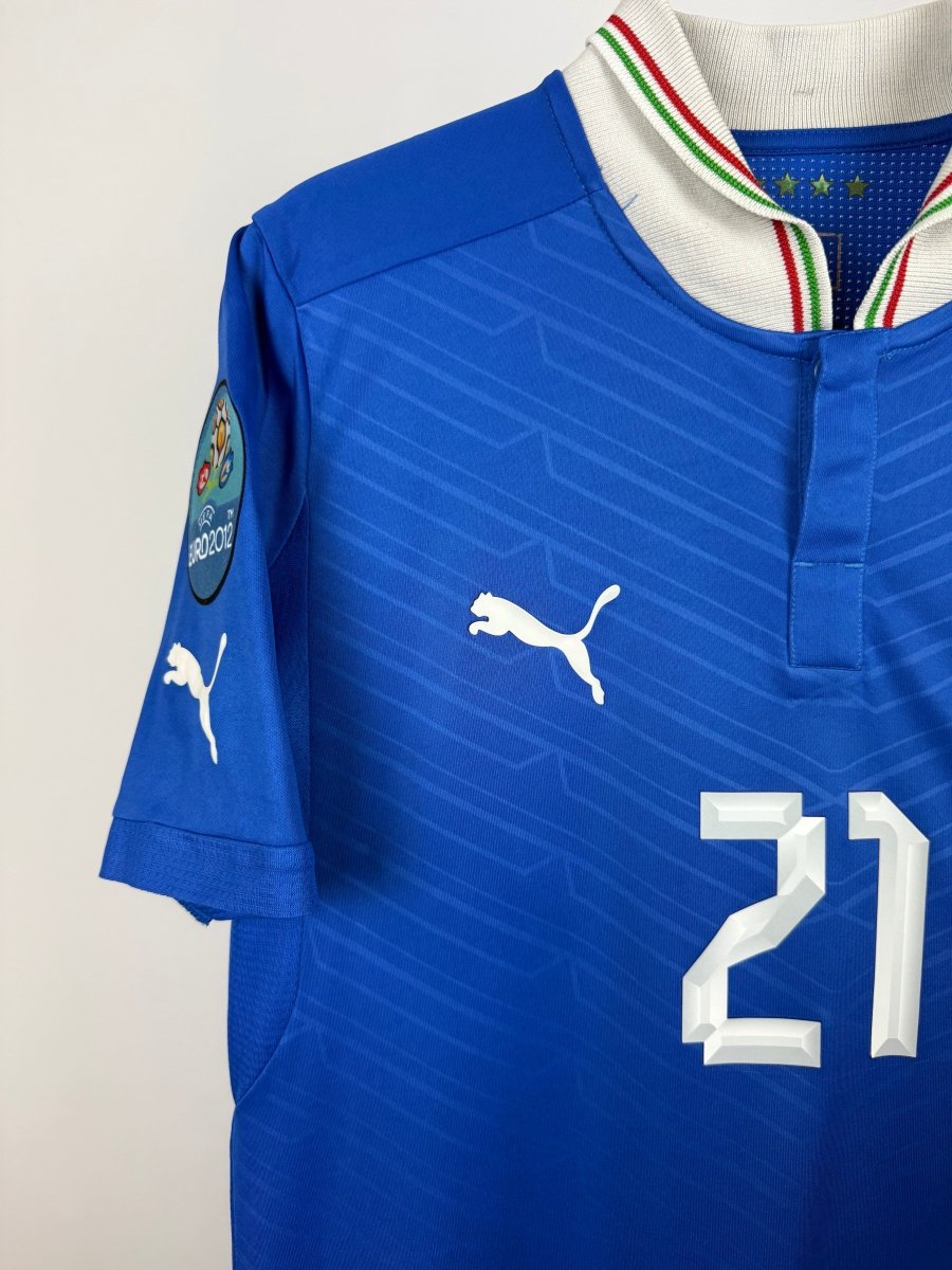 Andrea Pirlo - Italy 2012 home shirt ๐ฎ๐น
