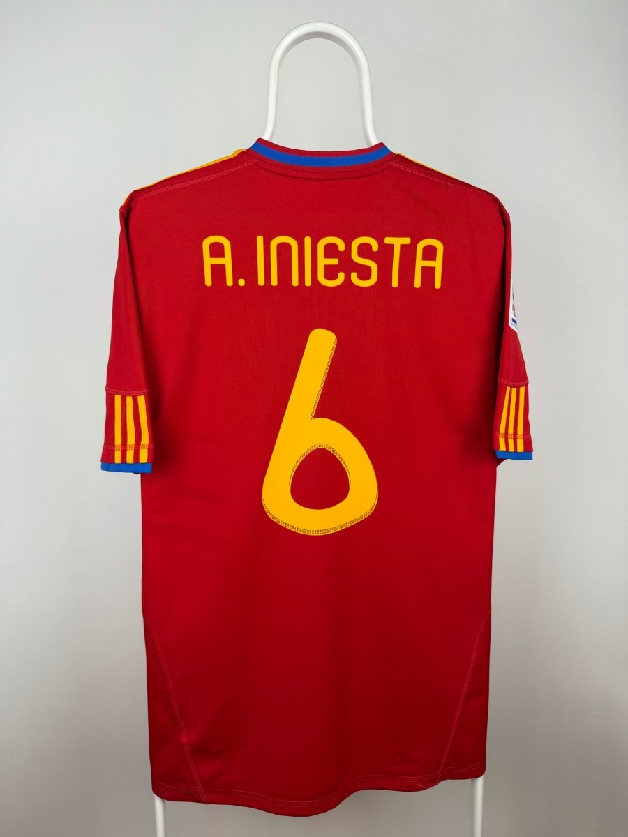 Andres Iniesta - Spain 2010 home shirt πͺπΈ