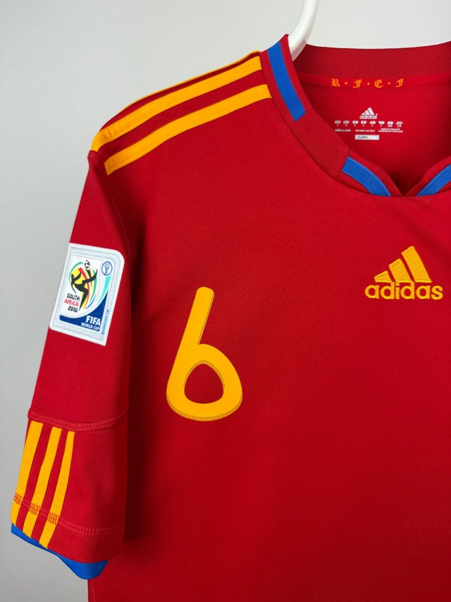 Andres Iniesta - Spain 2010 home shirt πͺπΈ