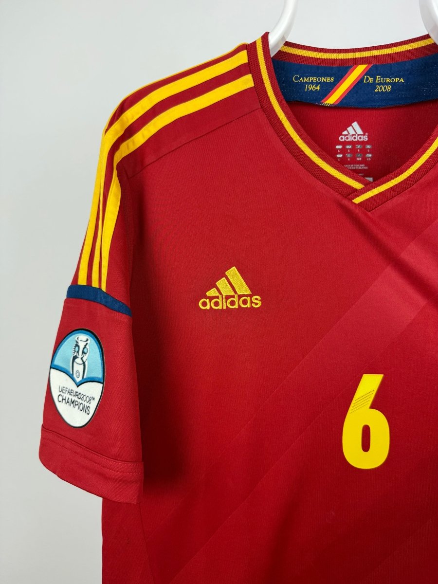 Andres Iniesta - Spain 2012 home shirt πͺπΈ