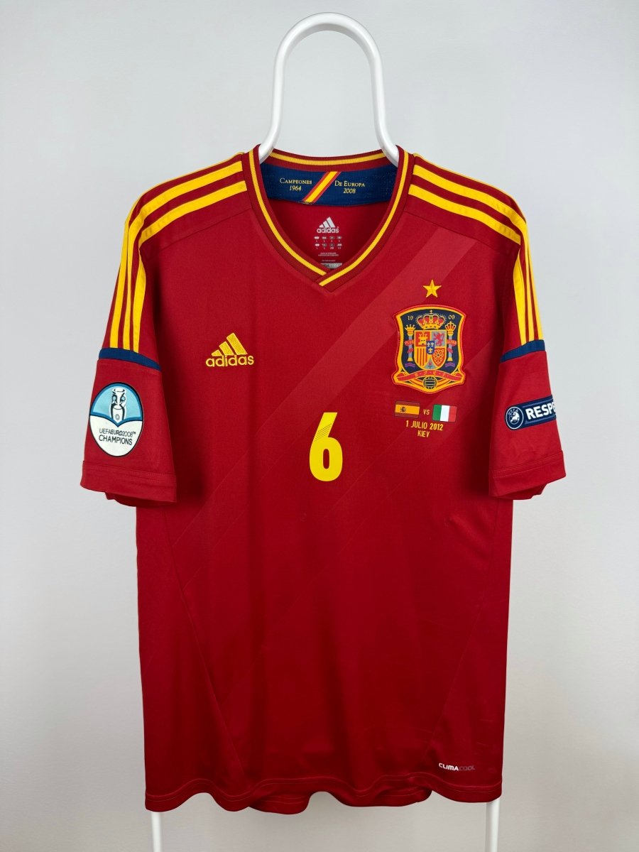 Andres Iniesta - Spain 2012 home shirt πͺπΈ