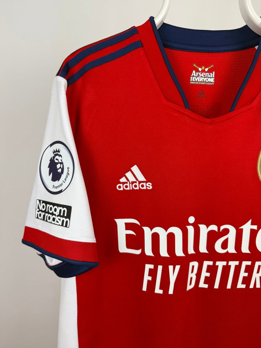 Bukayo Saka - Arsenal 2021/22 home shirt ๐ด๓ ง๓ ข๓ ฅ๓ ฎ๓ ง๓ ฟ