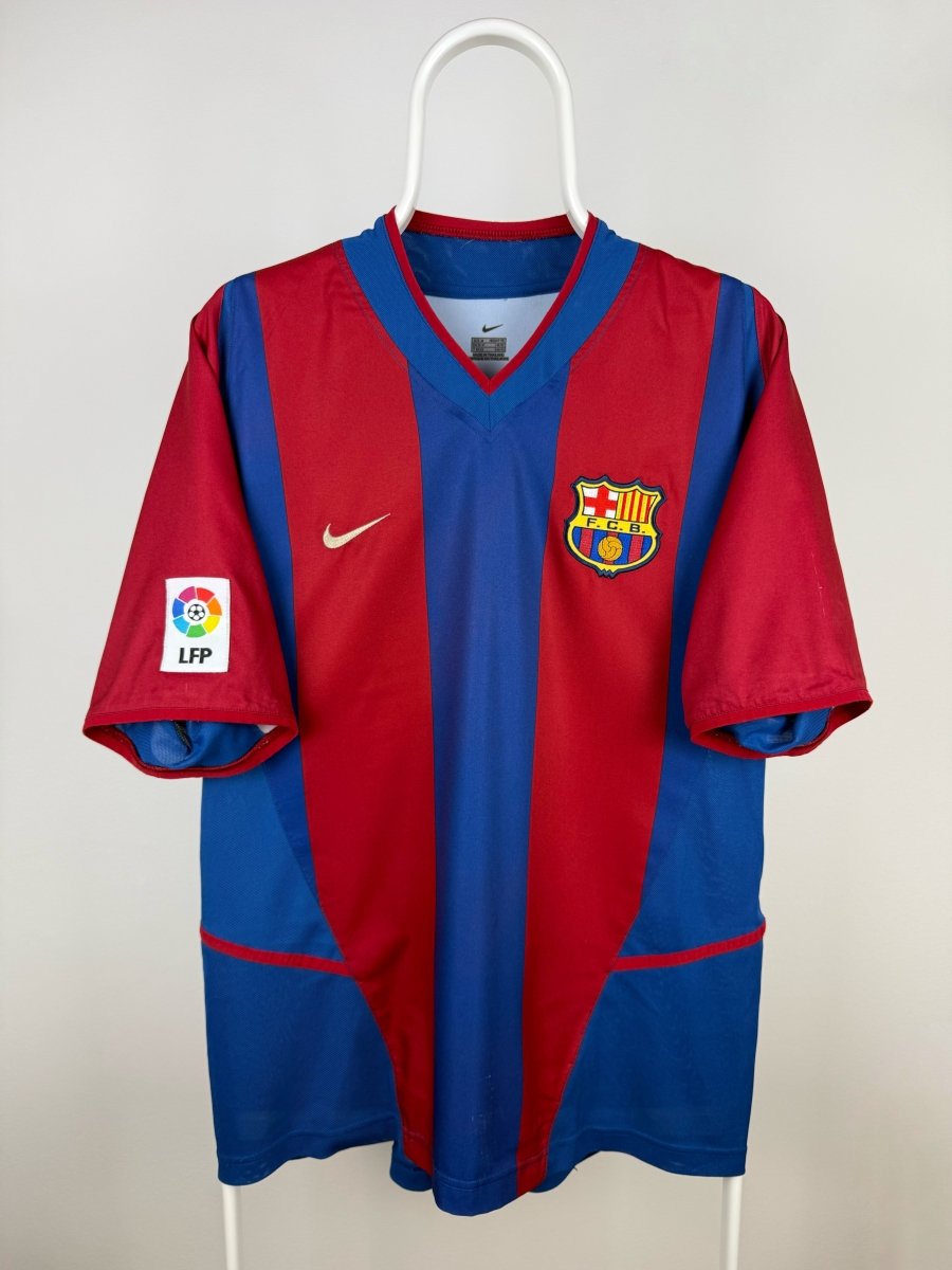 Carlos Puyol - FC Barcelona 2002/03 Home Shirt