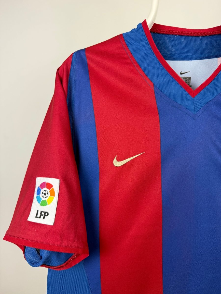 Carlos Puyol - FC Barcelona 2002/03 Home Shirt