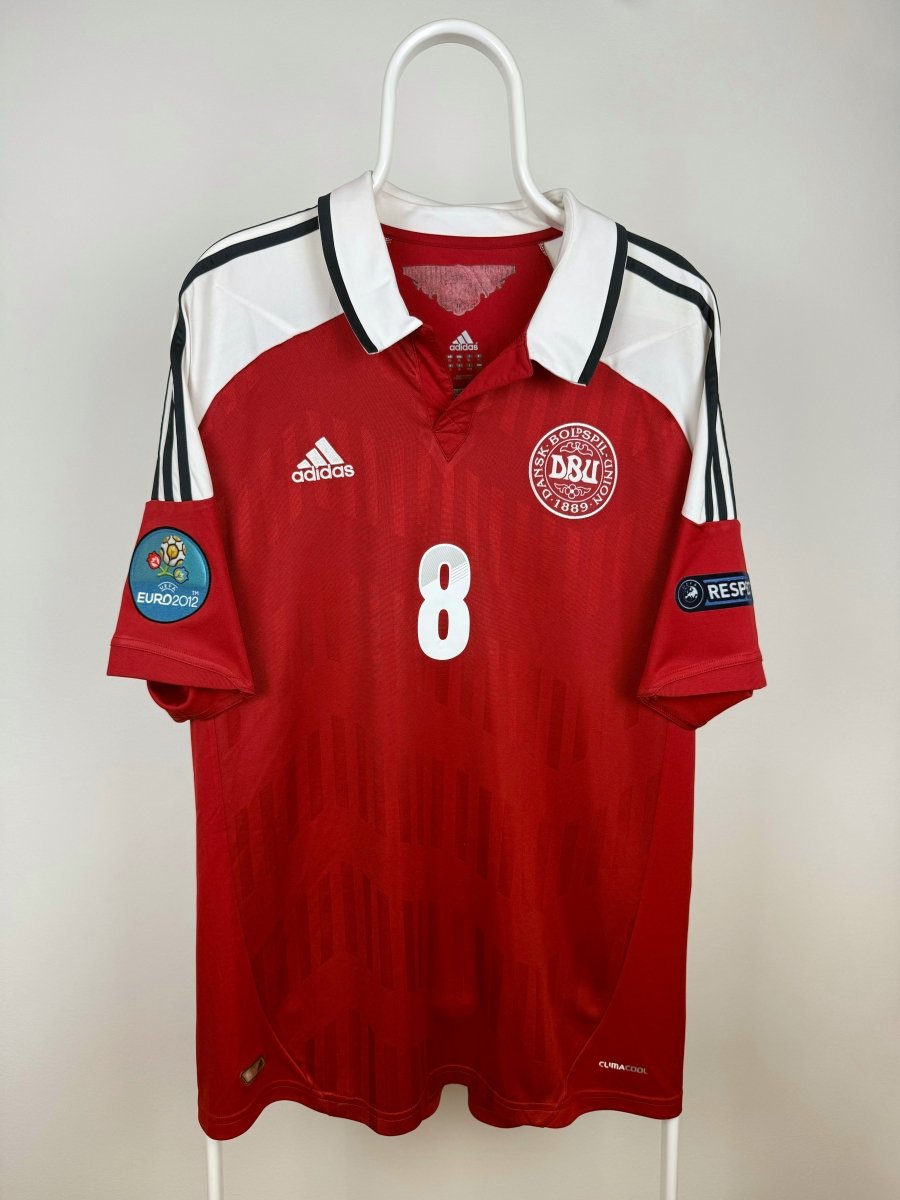Christian Eriksen - Denmark 2012 home shirt π©π°