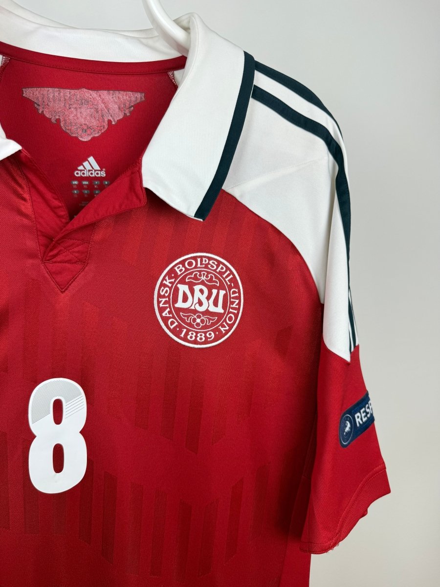 Christian Eriksen - Denmark 2012 home shirt π©π°