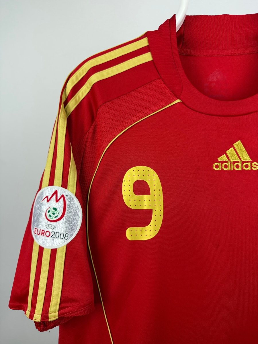 Fernando Torres - Spain 2008 home shirt πͺπΈ
