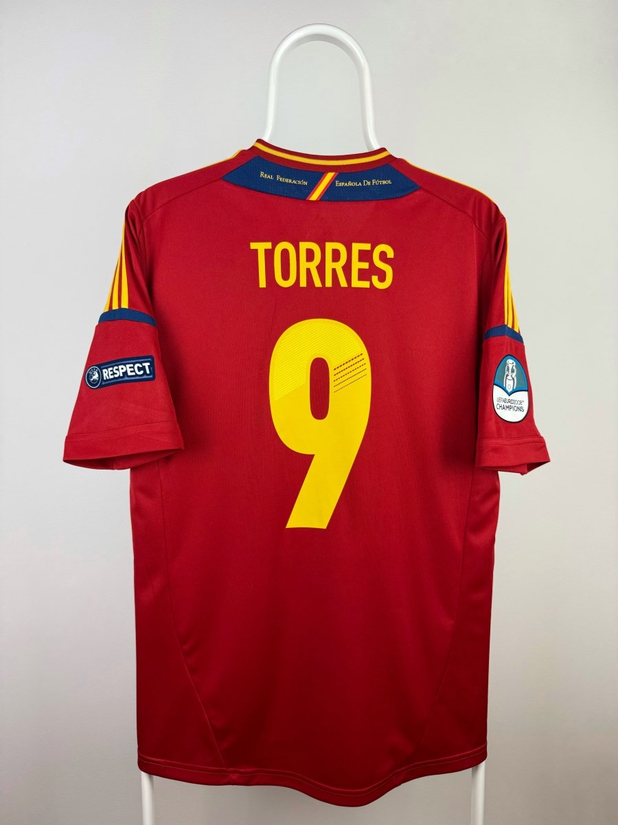 Fernando Torres - Spain 2012 Home Shirt πͺπΈ