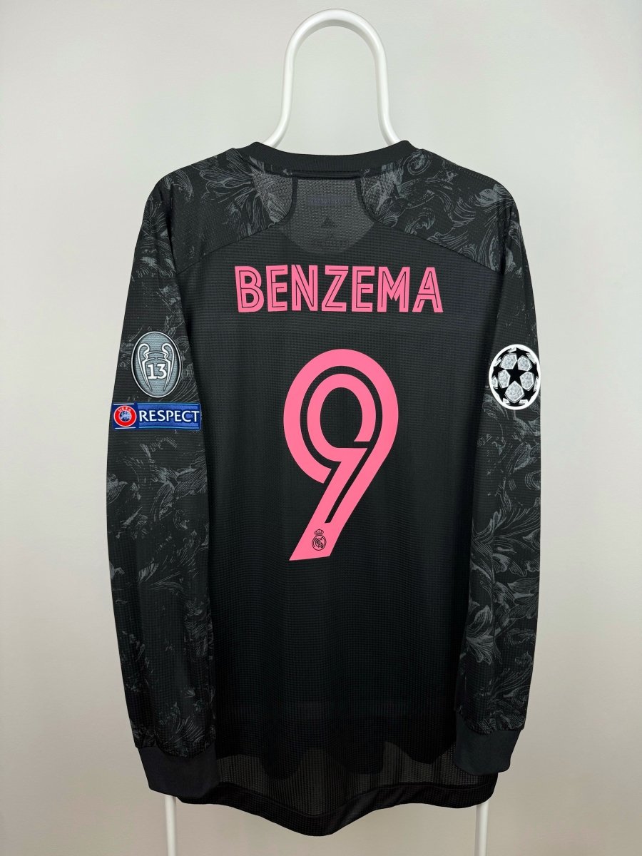 Karim Benzema - Real Madrid 2020/21 away shirt AUTHENTIC π«π·