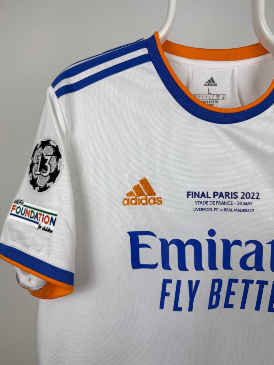 Karim Benzema - Real Madrid 2021/22 home shirt π«π·