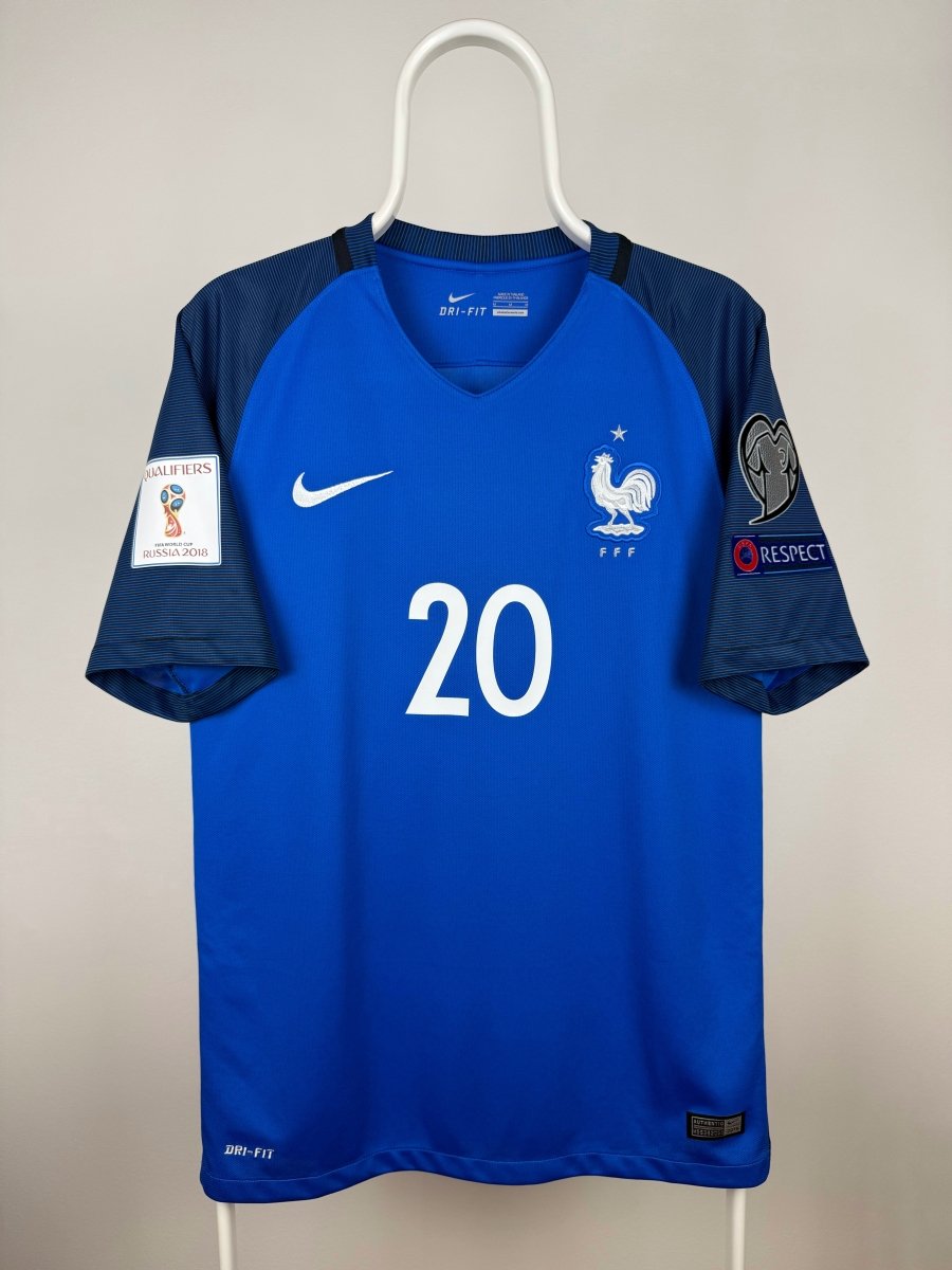 Kylian Mbappe - France 2016 Home Shirt π«π·