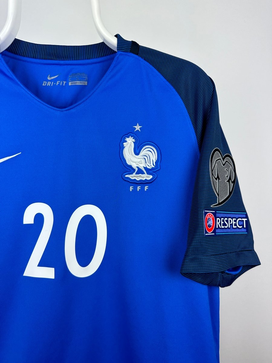 Kylian Mbappe - France 2016 Home Shirt π«π·