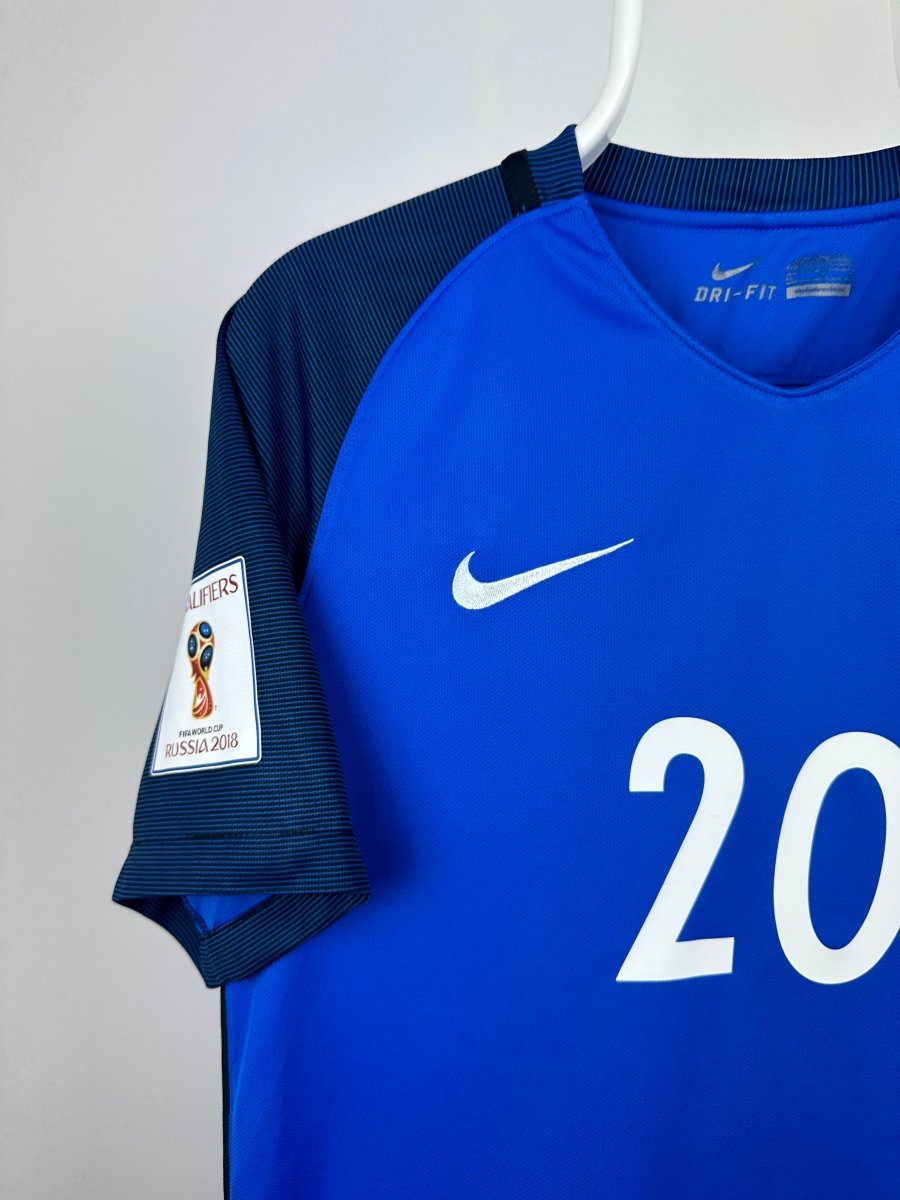 Kylian Mbappe - France 2016 Home Shirt π«π·