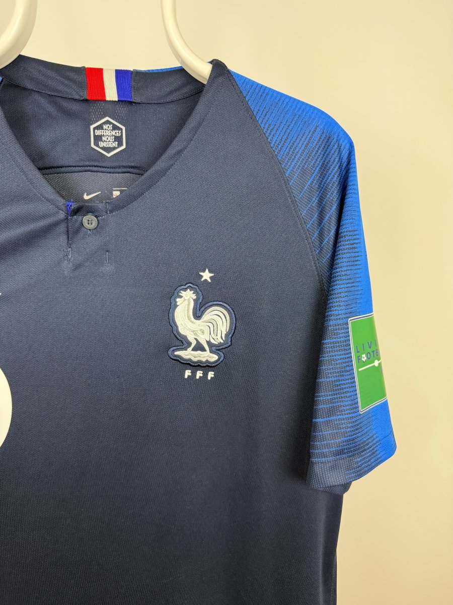 Kylian Mbappe - France 2018 home shirt π«π·