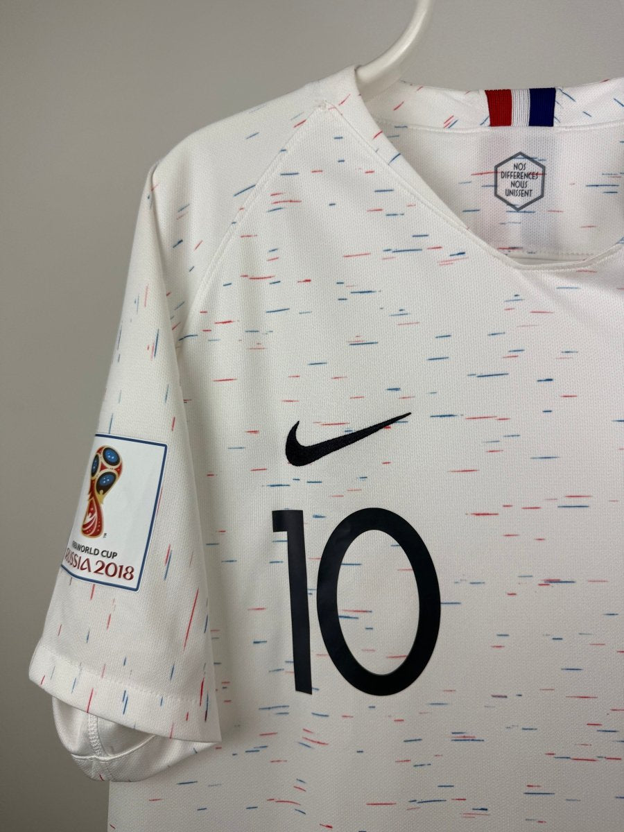Kylian Mbappe - France 2018 Away Shirt π«π·