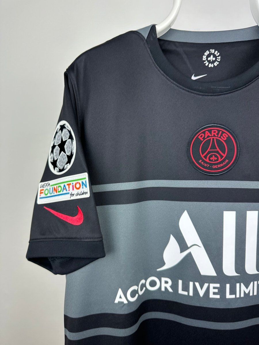 Kylian Mbappe - Paris Saint Germain 2021/22 Away Shirt π«π·