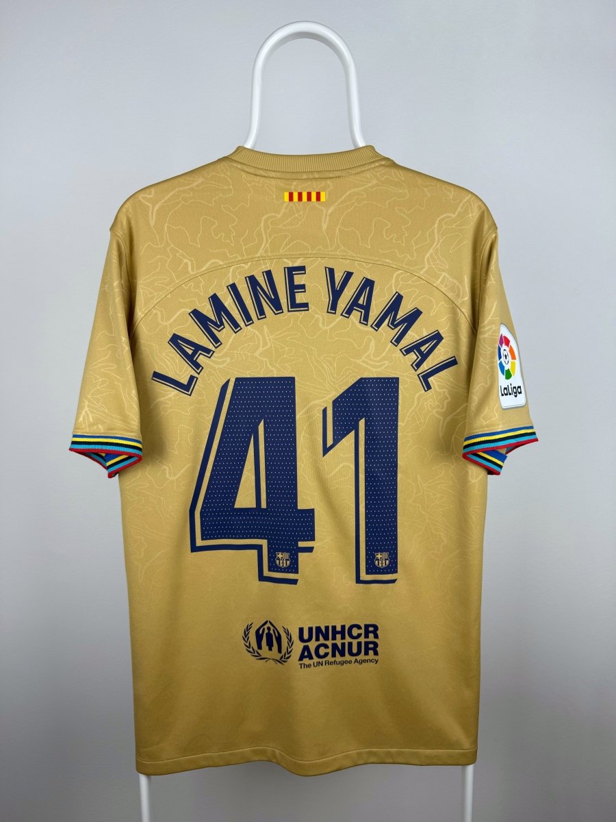 Lamine Yamal - FC Barcelona 2022/23 away shirt πͺπΈ