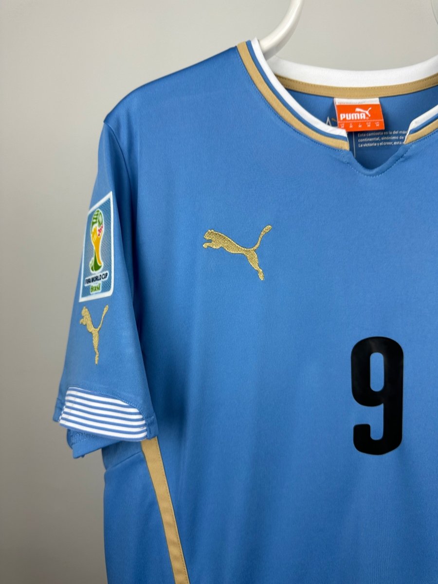 Luis Suarez - Uruguay 2014 Home Shirt