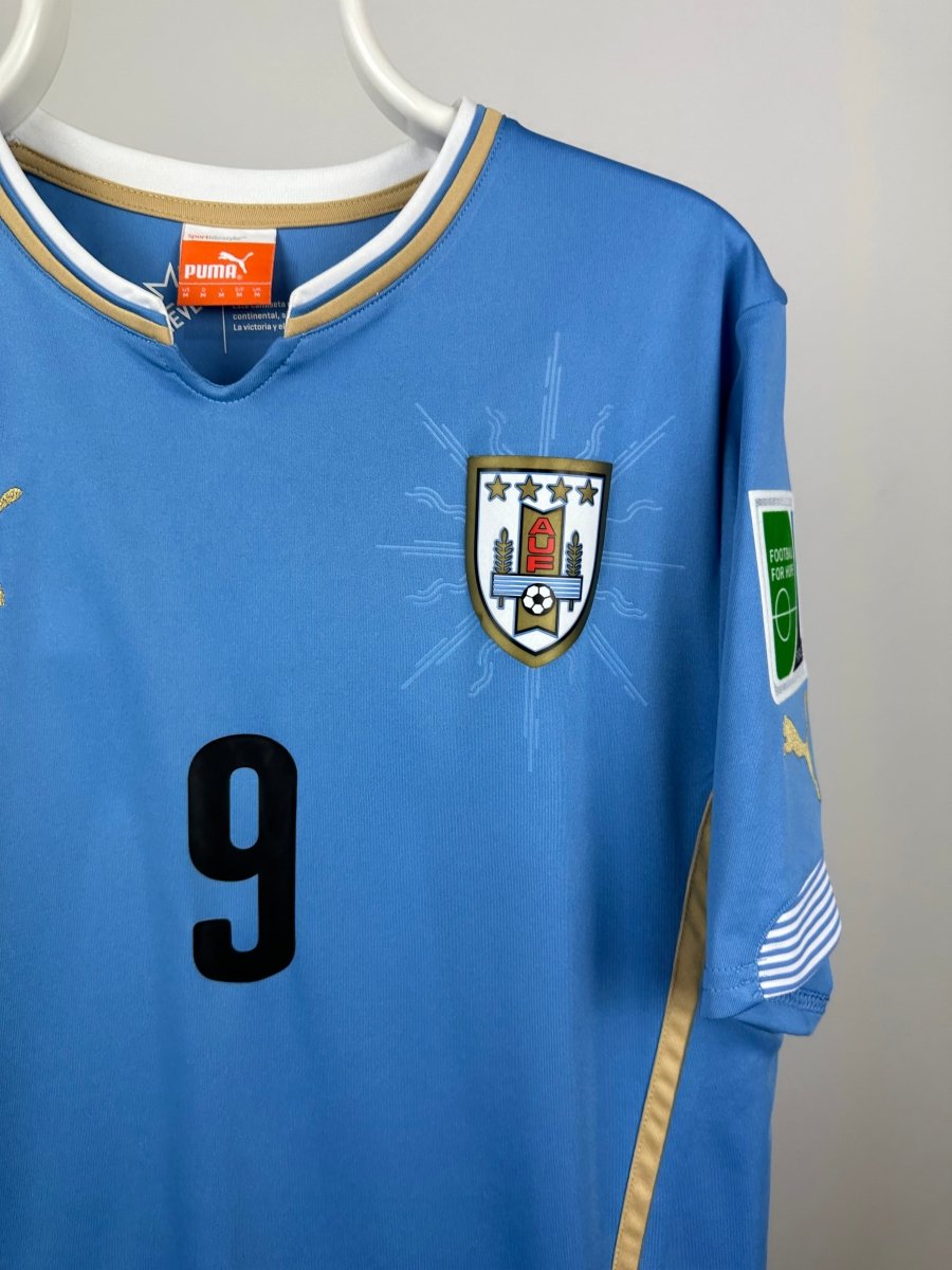 Luis Suarez - Uruguay 2014 Home Shirt