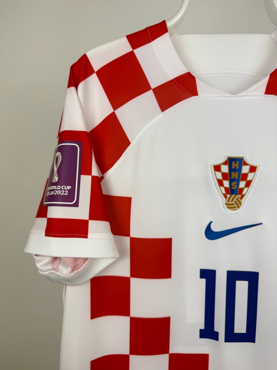 Luka Modric - Kroatien 2022 hjemmebane trøje 🇭🇷