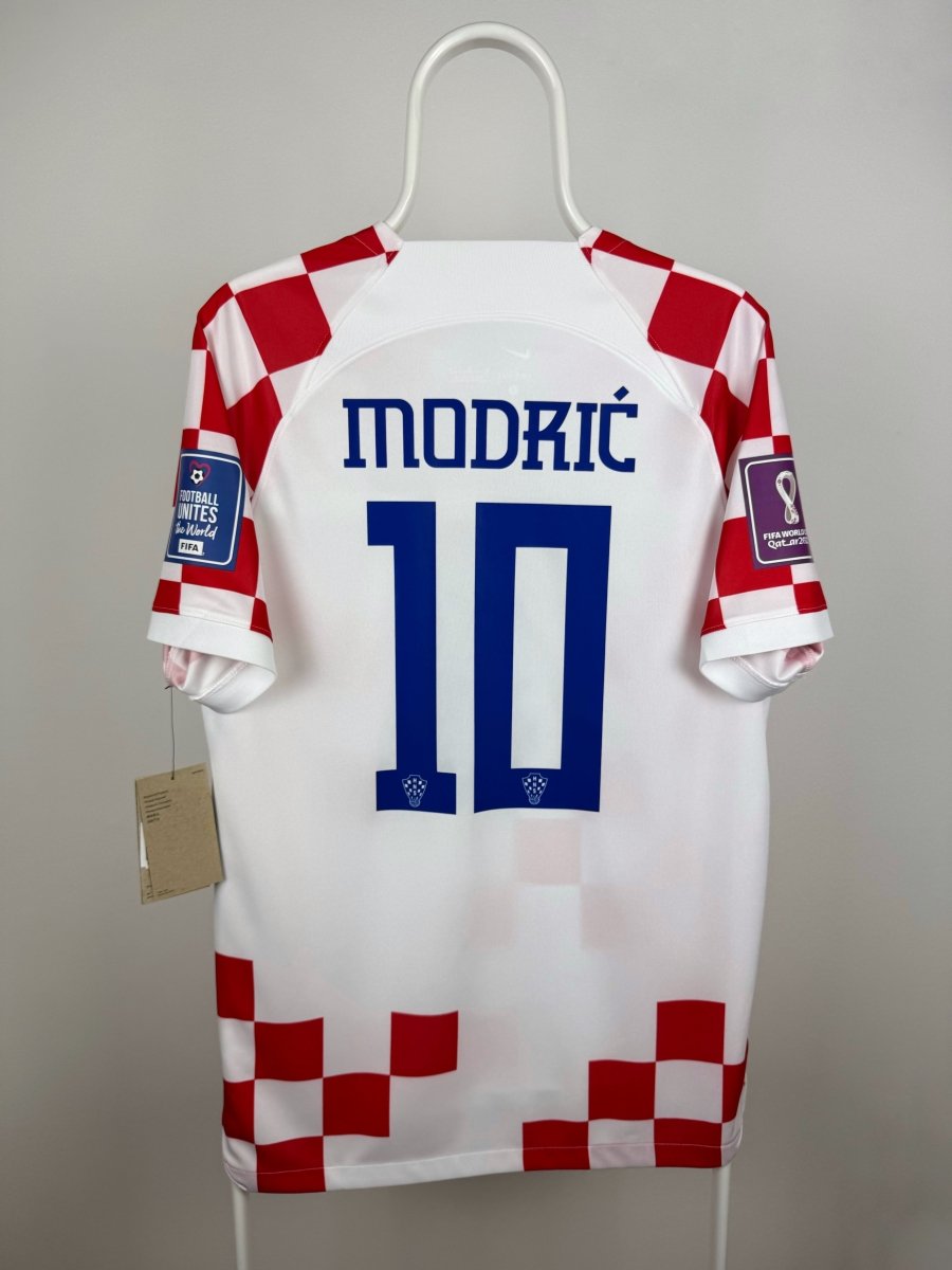Luka Modric - Kroatien 2022 hjemmebane trøje 🇭🇷