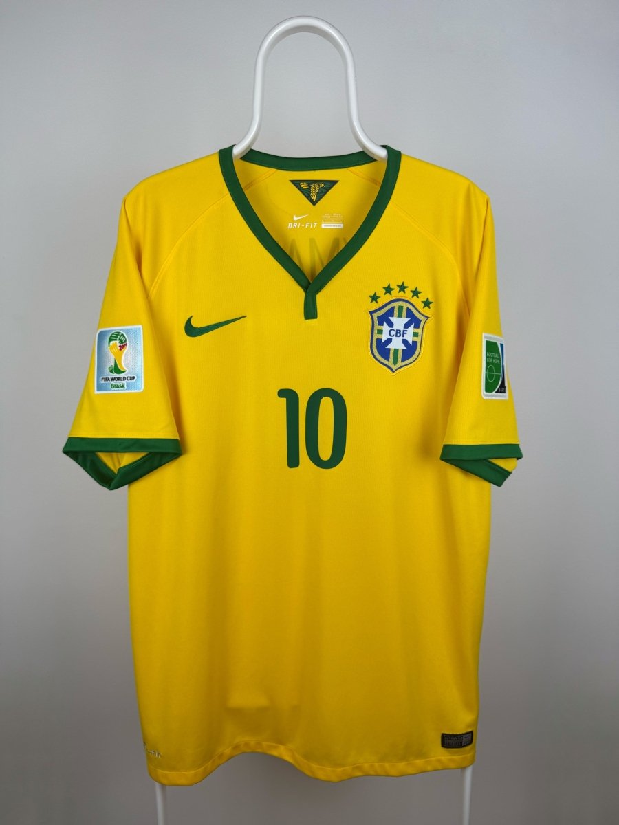 Neymar Jr. - Brazil 2014 Home Shirt
