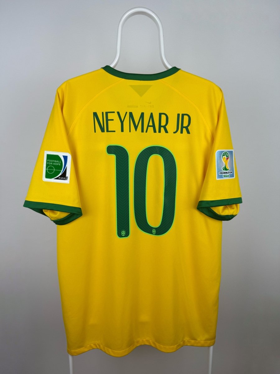 Neymar Jr. - Brazil 2014 Home Shirt