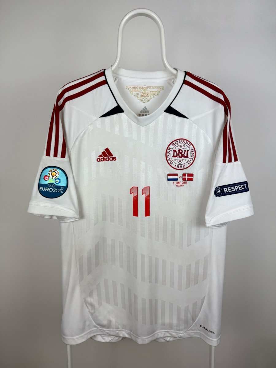 Nicklas Bendtner - Denmark 2012 Away Shirt
