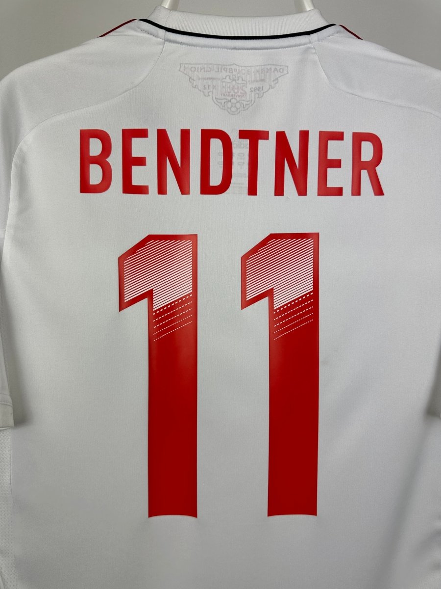 Nicklas Bendtner - Denmark 2012 away shirt π©π°
