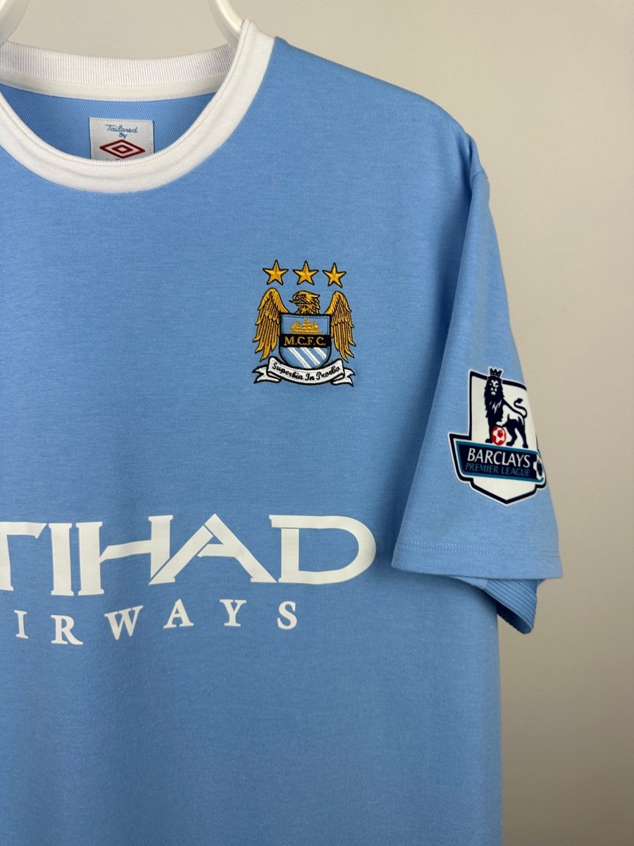 Patrick Vieira - Manchester City 2010/11 home shirt π«π·