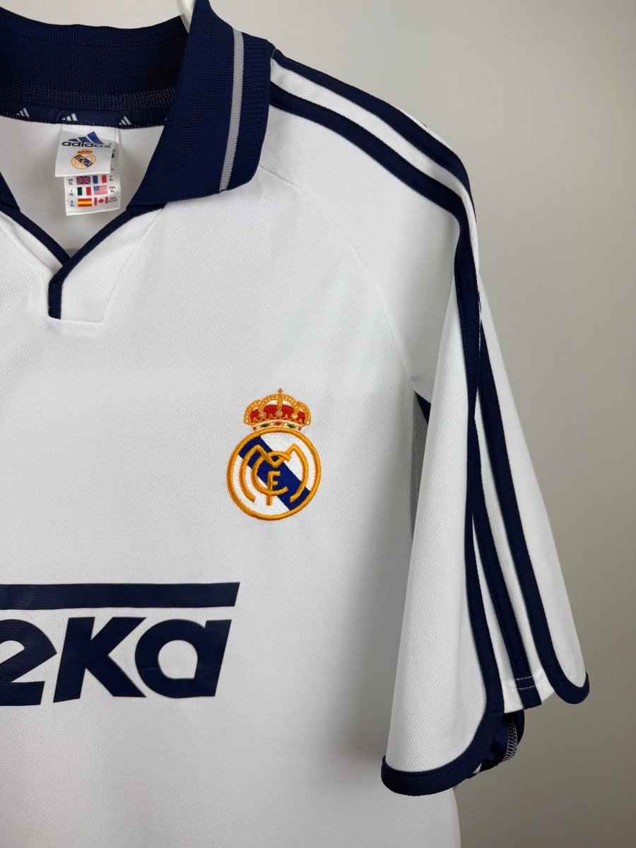 Raul Gonzalez - Real Madrid 2000/01 home shirt ๐ช๐ธ