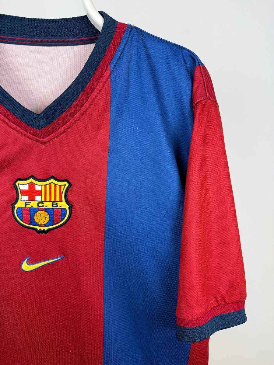 Rivaldo - FC Barcelona 1998/99 home shirt π§π·
