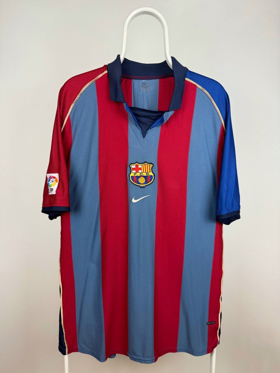 Rivaldo - FC Barcelona 2001/02 home shirt π§π·