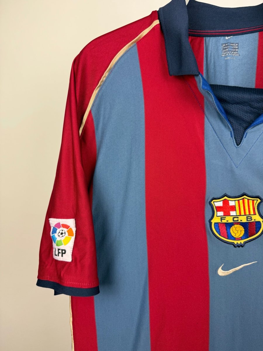 Rivaldo - FC Barcelona 2001/02 home shirt π§π·