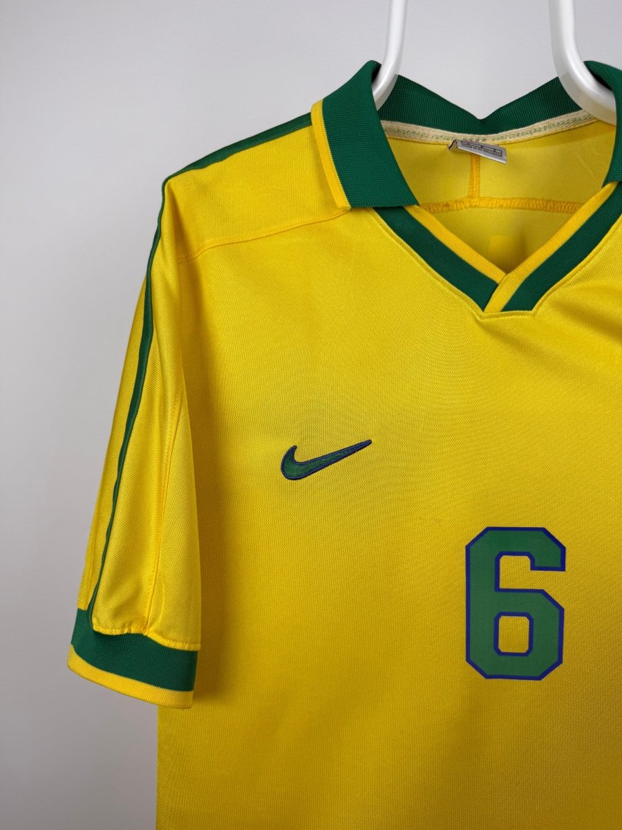 Roberto Carlos - Brazil 1997 home shirt π§π·