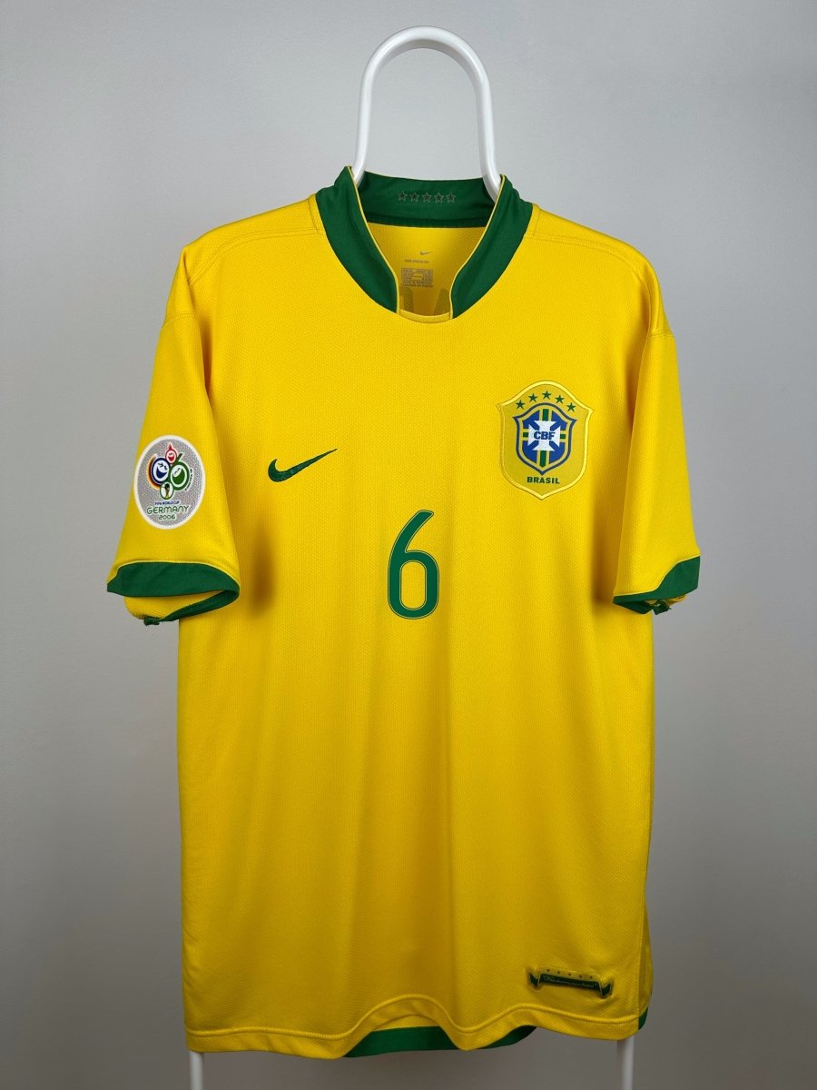 Roberto Carlos - Brazil 2006 Home Shirt