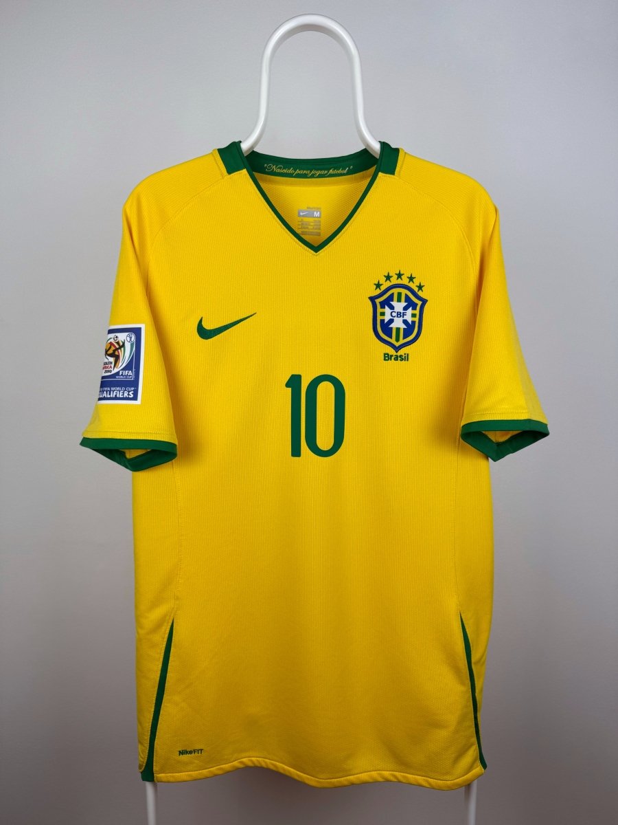 Ronaldinho - Brazil 2008 Home Shirt