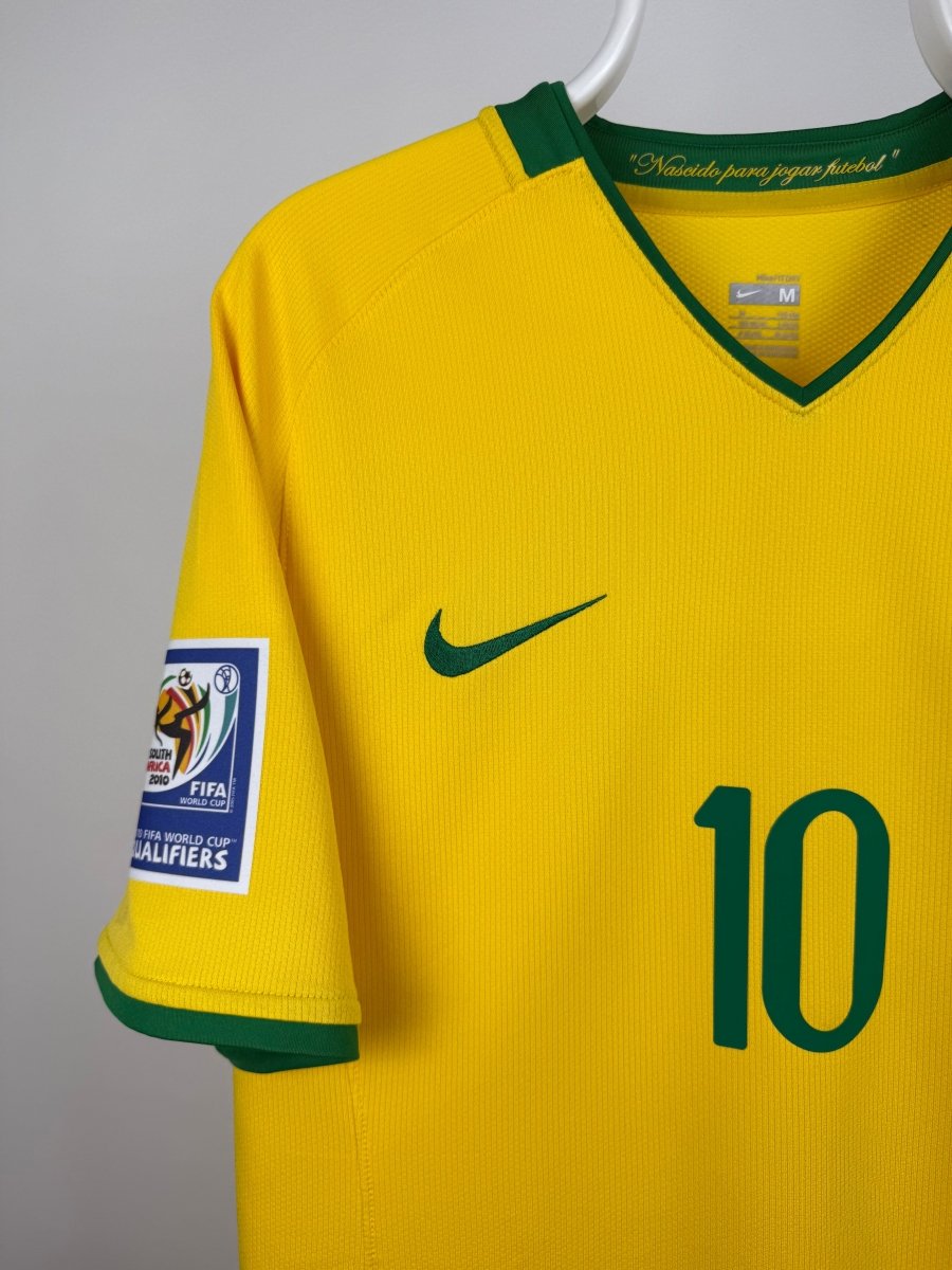 Ronaldinho - Brazil 2008 Home Shirt