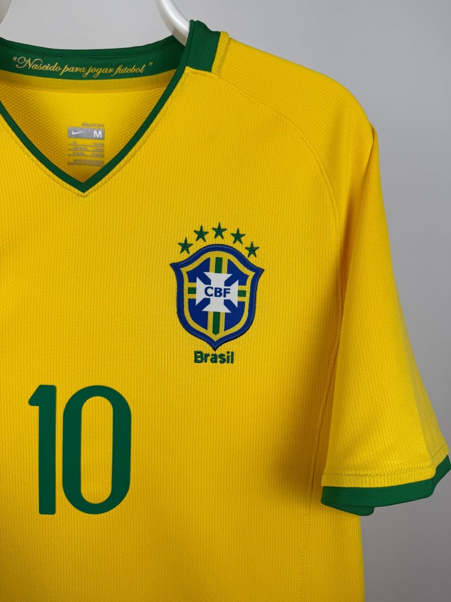 Ronaldinho - Brazil 2008 Home Shirt