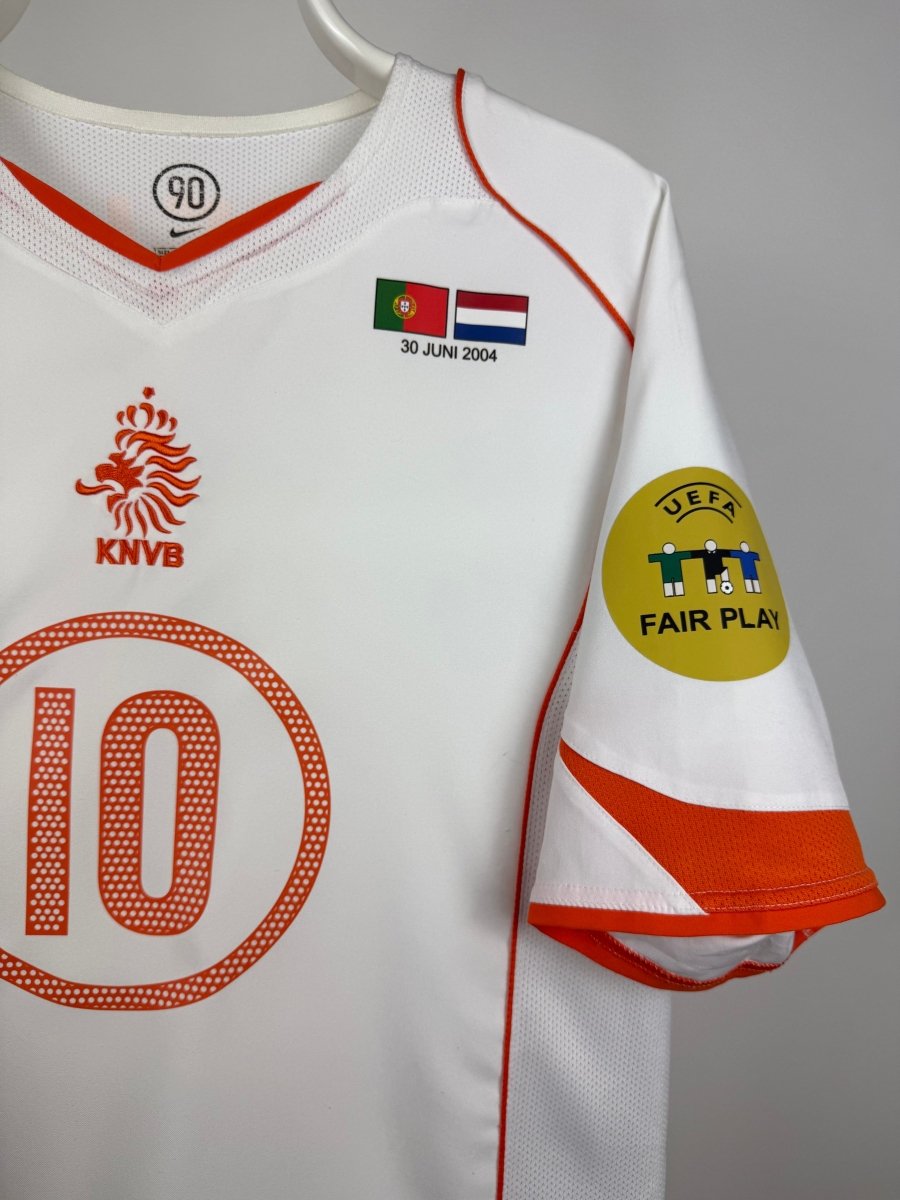 Ruud Van Nistelrooy - Netherlands 2004 Away Shirt