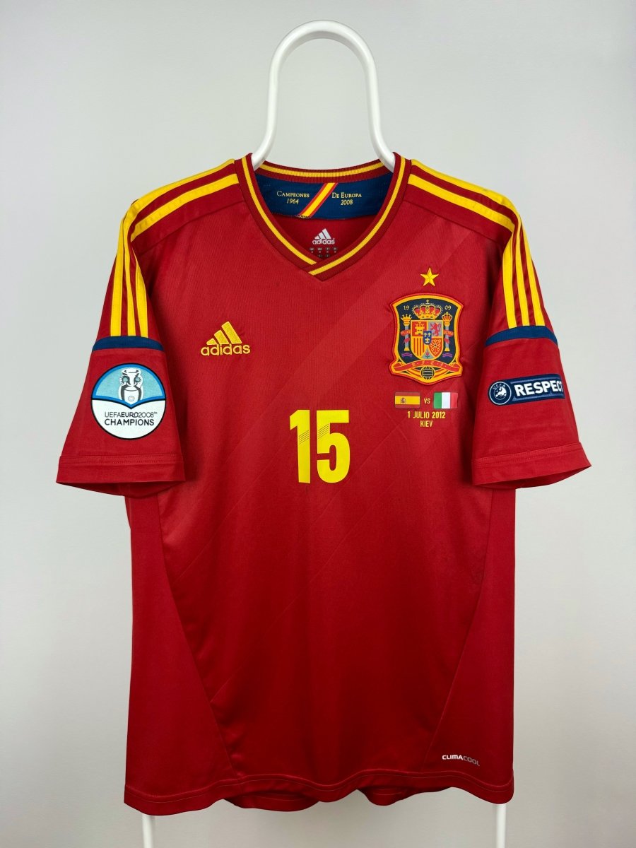 Sergio Ramos - Spain 2012 home shirt πͺπΈ