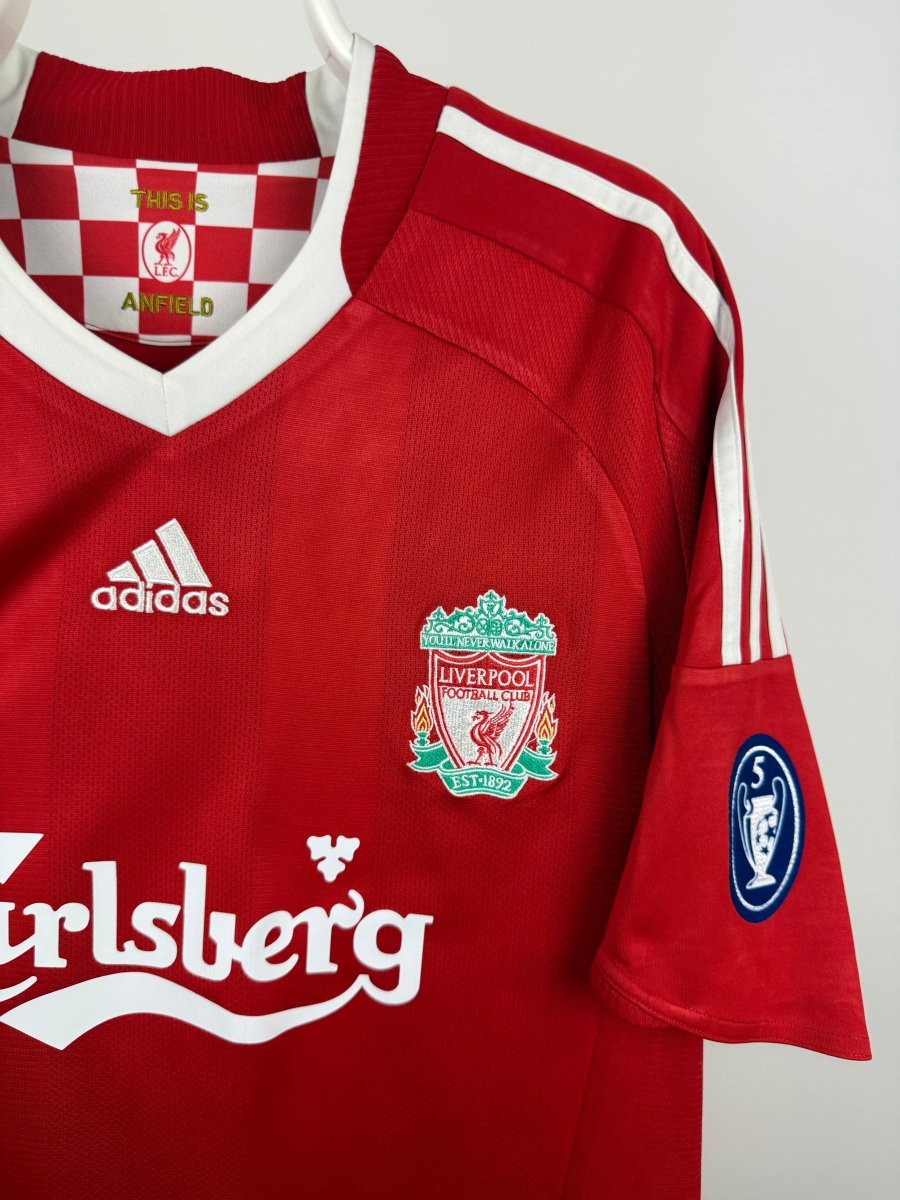 Steven Gerrard - Liverpool 2008/09 Home Shirt